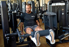 MiM USA Prestige Pro Commercial Dual Leg Extension and Leg Curl Machine Black