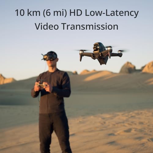 DJI FPV Explorer Combo Drone 4K/60fps Black (Renewed)