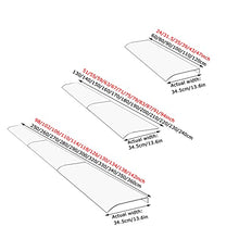LIPJIA Broom and Mop Holder Outdoor Polycarbonate Door Canopy Awning 40x250cm UV Resistant Rain Cover Sun Shade Transparent and Windproof