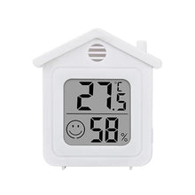 ASWRTYJO ABS Electronic Digital Display Wall-Mounted Indoor Household Thermometer Flower House