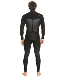 Quiksilver Mens 3/2 M-Sessions Back Zip Wetsuit Black