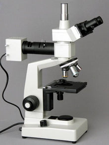 AmScope Digital Trinocular Metallurgical Microscope 8MP Camera