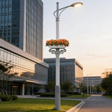 Outdoor Elevated Planters, Decorative Outdoor Planters And Trellises, Hanging Planters, Decorative Streetlight Poles For Landscaping, Ideal For Decorating Streetlight Poles In Parks, Plazas(260x250mm)