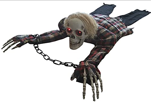At homes Halloween Crawling Skeleton Zombie Animatronic Prop