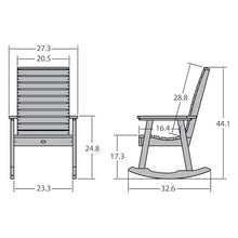 highwood Weatherly Rocking Chair, Harbor Gray
