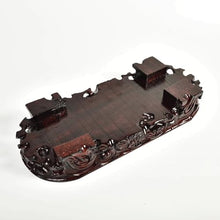 QUANGJN Pcs Plants Saucers Rectangular Round Head Base Solid Wood Base Flower Bonsai Base Vase Base Holder Plant Pot Saucers,