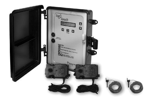 Pentair SunTouch Pool and Spa Solar Control System with 1 Solar Valve Black/Grey