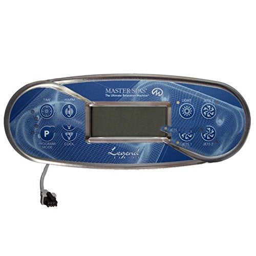 Master Spas - Topside Panel, MP700, 3 Pump - X310120 (With Overlay X509009)
