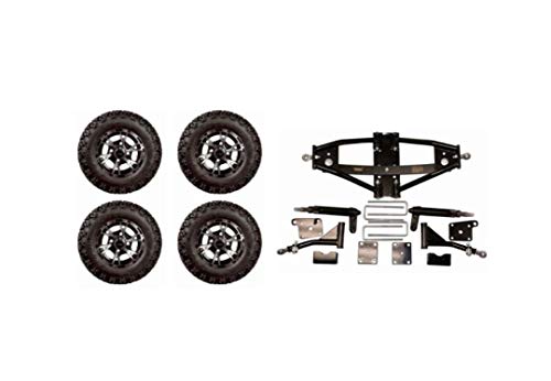 3G Lift Kit Combo for Club Car Precedent Golf Carts with 10" Flash Wheels & Tires