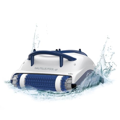 Dolphin Nautilus Pool-Up Robotic Pool Vacuum Cleaner up to 26 FT - Wall Climbing with Scrubber Brush