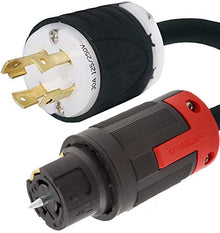 Iron Box L14-30P to CS6364C Power Cord Plug Adapter - 10 Foot, 125/250V, 10/4 SOOW Cable, 4-Pin, Part # IBX-6112-10