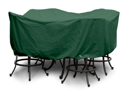 KoverRoos Weathermax 65252 Large Bar Set Cover, 84-Inch Diameter by 40-Inch Height, Forest Green
