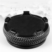 Vase Pedestal Stand Black Relief Sculpture Display, Flowerpot House Plant Accessories Decor Base Home Decoration(Small)