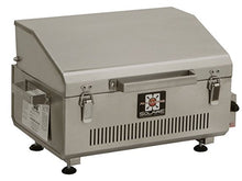 Solaire SOL-IR17MWR Marine Grade Portable Infrared Propane Gas Grill with Warming Rack, Stainless Steel