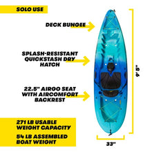 Ocean Kayak Malibu 9.5 Kayak Seaglass