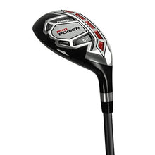 Powerbilt Pro Power Complete Golf Set for Men Left Hand Silver Black Red