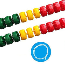 GRRICEPL Swimming Pool Safety Marker Line, Pool Floating Rope, Anti-Ultraviolet Rope with Buoy, for Shallow Deep End (Color : 12/Multi-Colored-B, Size : 20m)