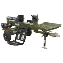 Full Boar 35 Ton 306cc Gas Log Splitter with 4-Way & 6-Way Wedges, Hydraulic Log Lift