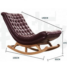 Lazy Person Sofa Single Scandinavian Rocking Chair Adult Nap Home Leisure Balcony Bedroom