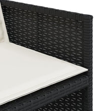 AMBERARD Patio Dining Set Set of 10 Black Furniture Set