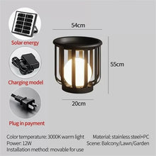 WAOCEO Outdoor Lawn Lamp Garden Tea Table Light Waterproof Lawn Lamp Energy LED Landscape Lamp Outdoor Atmosphere Floor Lighting Garden Lights (Color : Solar Energy, Size : 55CM), jinyi2016SHOP-1998