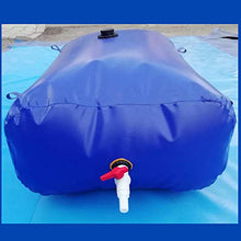 Foldable Rain Barrel Water Bag Water Tank, Large Capacity Rainwater Collector with Faucet, Durable Outdoor Gardening Water Storage Bag, Emergency Water Tank for Agricultural Irrigation/Storage ( 2000