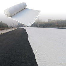 Kunovo White Geotextile Fabric for Road Construction, Landscape Fabric for French Drains/Underlayment/Construction Projects, Non-Woven Road Fabric(2m(6.5ft) x100m(328ft))