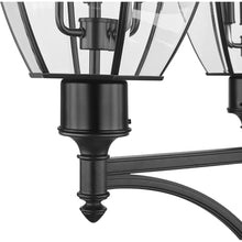 Z-Lite 580PHB-4-5010P-BK Westover 3 Light Outdoor Post Mount Fixture, Black