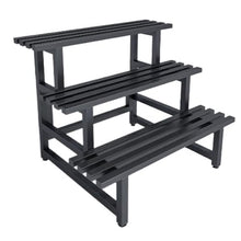 3 Tier Plant Shlef Stair Style Large Metal Plant Stand Garden Display Shelf Floor Standing Flower Pot Holder Practical Storage Organizer Rack Indoor Home Flower Pot Stand For Patio Balcony Yard