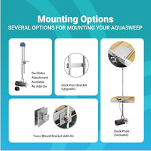 Scott Aerator Aquasweep Muck Blaster | 3/4 HP 115V Dock Mount 50ft Cord