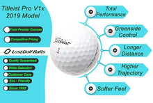LostGolfBalls.com Titleist Pro V1x Golf Balls 500 - Used & Recycled AAA Quality, 2019 Model (White)