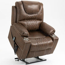KTYUERGHK Lay Flat Power Lift Recliner with Massage Heat for Adults