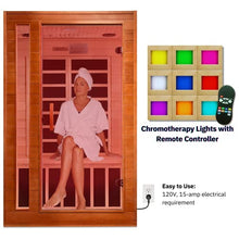 Dynamic Cordoba DYN-6203-01 Elite Ultra Low EMF (Under 3 MG) FAR Infrared Sauna - Curb Side Delivery