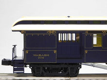Lionel Wabash Wood Combine Coach 2 Pack O Gauge Natural Color