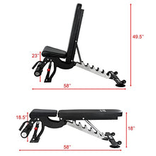 Valor Fitness DD-40 Heavy Duty Adjustable Weight Bench Black
