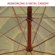 1.5m, 1.8m, 2.4m, Folding Beach Umbrella, Portable Tropical Straw Shade, Adjustable Heightm, Patio Garden Beach Pool Backyard(1.5m/4.9ft)