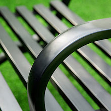 Metal Patio Outdoor Wrought Iron Dining Chairs Rust-Proof Seats Chairs for Garden Backyard Lawn Black