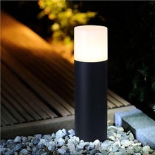Outdoor Wall Lights Modern Landscape Lights Exterior Aluminum Waterproof Pathway Light With Acrylic Shade Outdoor Bollard Lighting Fixture for Driveway Lawn Garden Yard Decoration Waterproof Pillar La