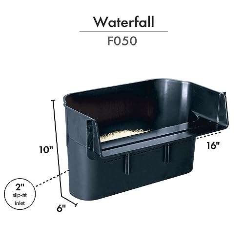 HALF OFF PONDS Savio Pond Free 3300 Waterfall Kit with EPDM Liner and Water Pump Black