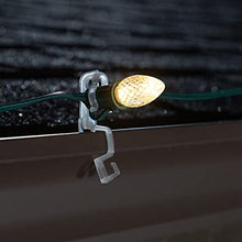 Holiday Lighting Outlet Omni All-in-One Christmas Light Clips | Hang C9 or C7 Lights from Rain Gutters or Shingles | Pack of 2000 Clips