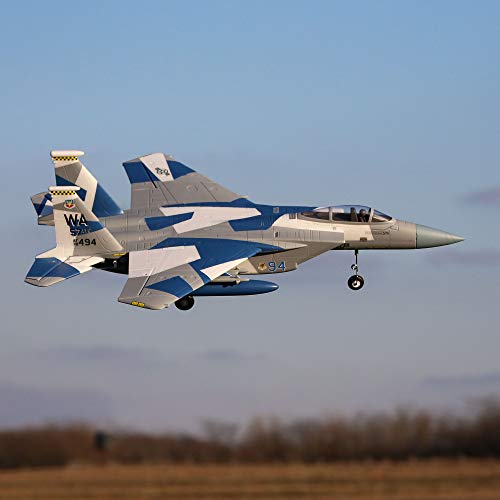 E-flite F-15 Eagle 64mm EDF RC Airplane BNF Basic with AS3X and Safe Select EFL9750