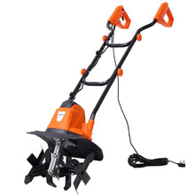 Electric Tiller Rotavator and Cultivator for Garden - Powerful 1050W for Ground Preparation | 32cm Cultivating Width, 22cm Depth Garden Tiller Cultivator Rotovator