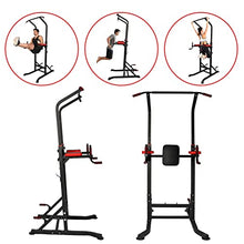 PRODCA Power Tower Multi-Functional Pull Up Bar Dip Station Push Up Workout Exercise Equipment
