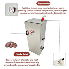 DINENOVATE Commercial BBQ Smoker 9-Layer 110V 1KW