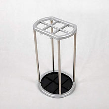 6 Holes Movable Umbrella Stand Metal Umbrella Storage Holder Hollow Waterproof Umbrella