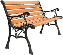 ERoomQ Outdoor GThe Bench,Patio Bench Park Bench Outdoor Conversation Couch, 49in Park GThe Bench Terrace Bench, Outdoor Double seat Courtyard cast Iron Metal seat
