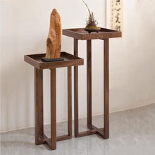 M3b6G8p1 bonsai pot stand Chinese Black Walnut Bonsai Base(Large)