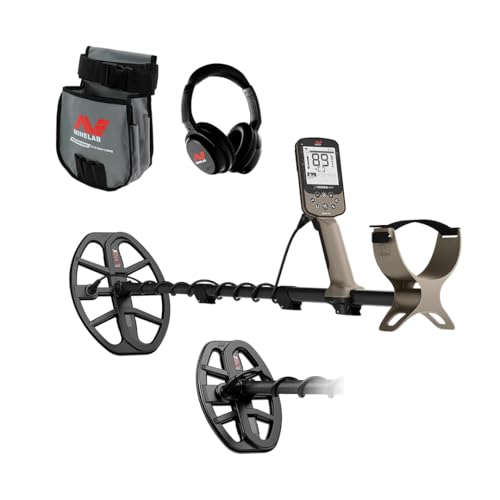 MINELAB X-TERRA ELITE EXPEDITION Bundle, Waterproof Metal Detector, Multi-IQ Targeting, Includes 2 Coils, Headphones, Charging Cable & Finds Pouch