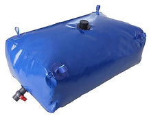 PHLEPS Cube Transport Water Tank, PVC Large Capacity Water Storage Bag, Foldable Water Carrier Container, for Garden Watering Irrigation, Customizable (Color : Blue, Size : 1500L/1.8x1.2x0.7m)