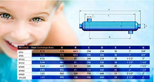Badgerpipe 3,000,000 BTU Stainless Steel Tube and Shell Heat Exchanger for Pools/Spas ss